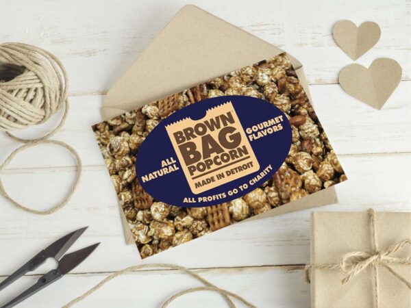 Brown Bag Popcorn Store Gift Card - Image 2
